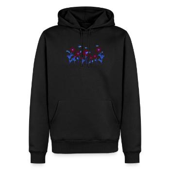 Marguerites Daisy Summer Daisies Flower Garden - Männer Premium Bio Hoodie - Schwarz - Vorne - Nico (187cm)