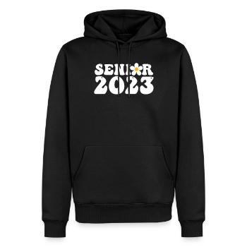 Senior 2023 Dabbing Dab de 2023 Seniors Graduation - Sweat à capuche Premium bio Homme - noir - Devant - Nico (187cm)