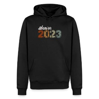 Senior 2023 Dabbing Dab de 2023 Seniors Graduation - Sweat à capuche Premium bio Homme - noir - Devant - Nico (187cm)