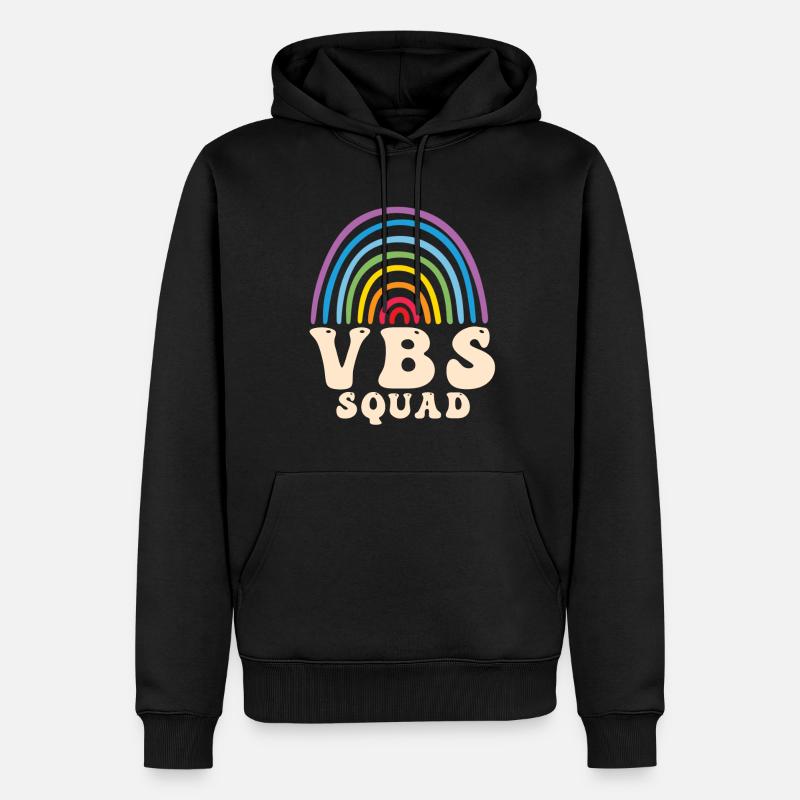 VBS Squad Bibel Shool - Männer Premium Bio Hoodie - Schwarz