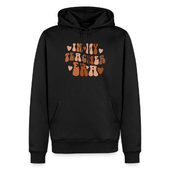 In My Teaching Era Teaching - Men’s Premium Organic Hoodie - black - Front - Nico (187cm)