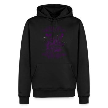 J’ai passé le meilleur moment de ma vie à combattre des dragons - Sweat à capuche Premium bio Homme - noir - Devant - Nico (187cm)