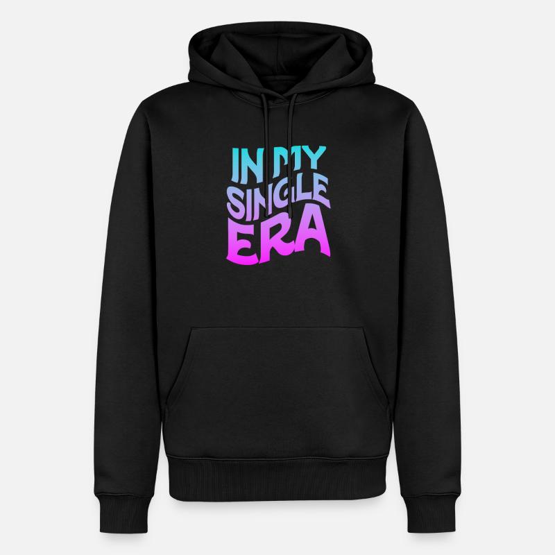 Lustiger Single-Liebeshumor: Der Perfekte - Männer Premium Bio Hoodie - Schwarz
