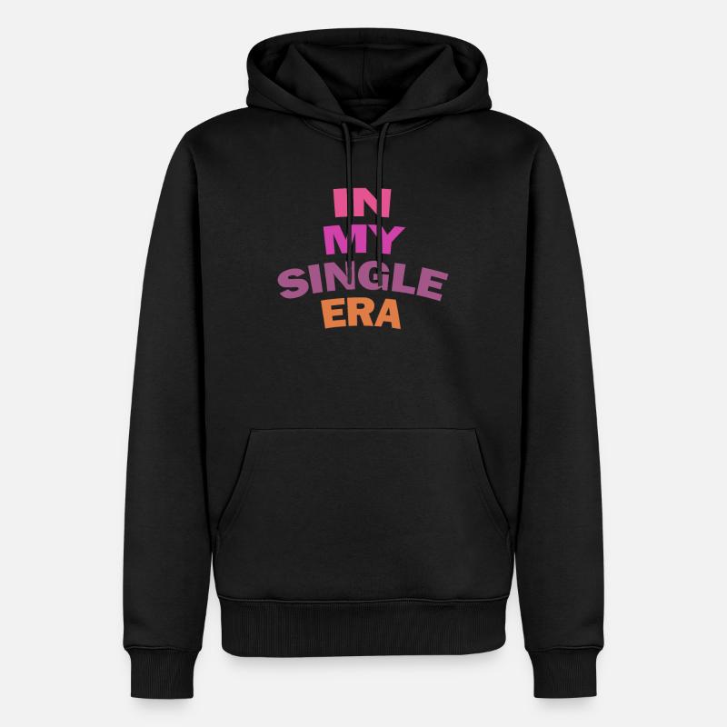 Lustiger Single-Liebeshumor: Der Perfekte - Männer Premium Bio Hoodie - Schwarz