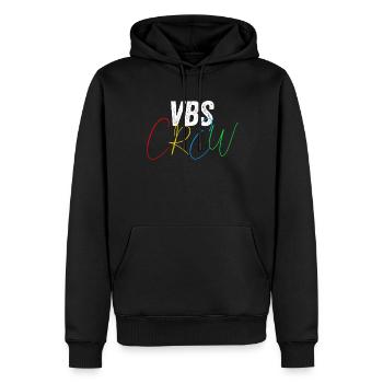 VBS Bunte Bibel Ferienschule Liebe - Männer Premium Bio Hoodie - Schwarz - Vorne - Nico (187cm)