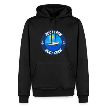 Gruppen Motorboot Outfit Boot crew - Männer Premium Bio Hoodie - Schwarz - Vorne - Nico (187cm)