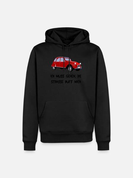 Automobil - Männer Premium Bio Hoodie - Schwarz