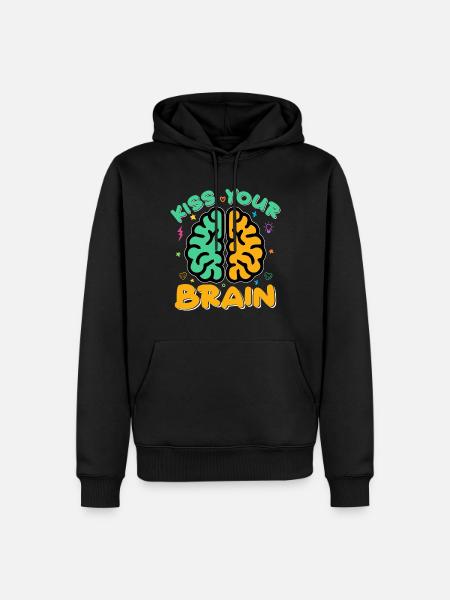 Lehrer T-Shirt Design 2 - Männer Premium Bio Hoodie - Schwarz