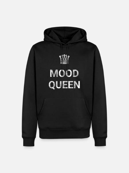 Mood Queen - Men’s Premium Organic Hoodie - black