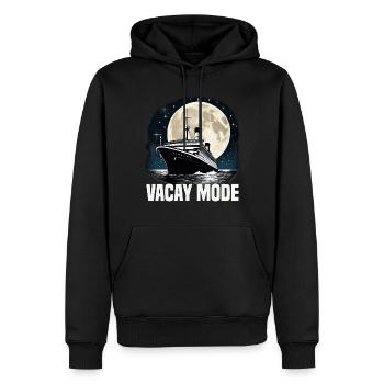 Vacay Mode Cruise Ship Vacation Group Matching - Men’s Premium Organic Hoodie - black - Front - Nico (187cm)