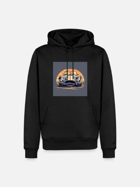 AC COBRA COLLECTION - Men’s Premium Organic Hoodie - black