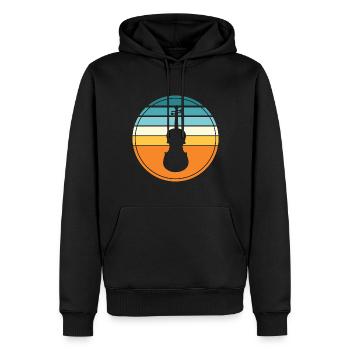 Cello Geige Violine Cellisten Violoncello Cellist - Männer Premium Bio Hoodie - Schwarz - Vorne - Nico (187cm)