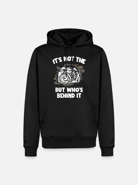 Photography - Men’s Premium Organic Hoodie - black