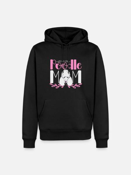 Poodle Mama Dog Poodle Mama - Men’s Premium Organic Hoodie - black