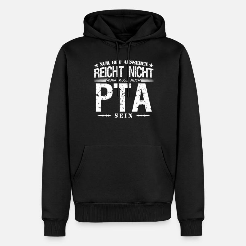 Pharmazeutisch-technische Assistentin - Männer Premium Bio Hoodie - Schwarz