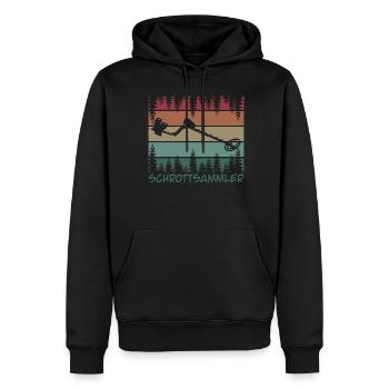 Sondeln Witz Metalldetektor Sondler - Männer Premium Bio Hoodie - Schwarz - Vorne - Nico (187cm)