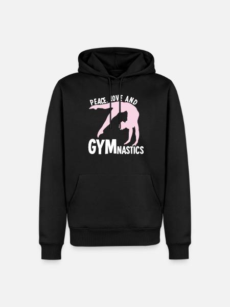 Gymnastiek Gymnastiek RSG Gymnastiek Gymnastiek - Mannen Premium Bio hoodie - zwart