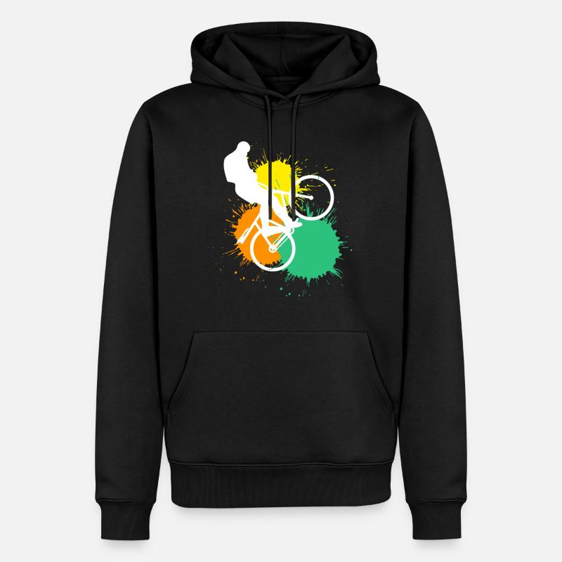 Radball - Sweat à capuche Premium bio Homme - noir
