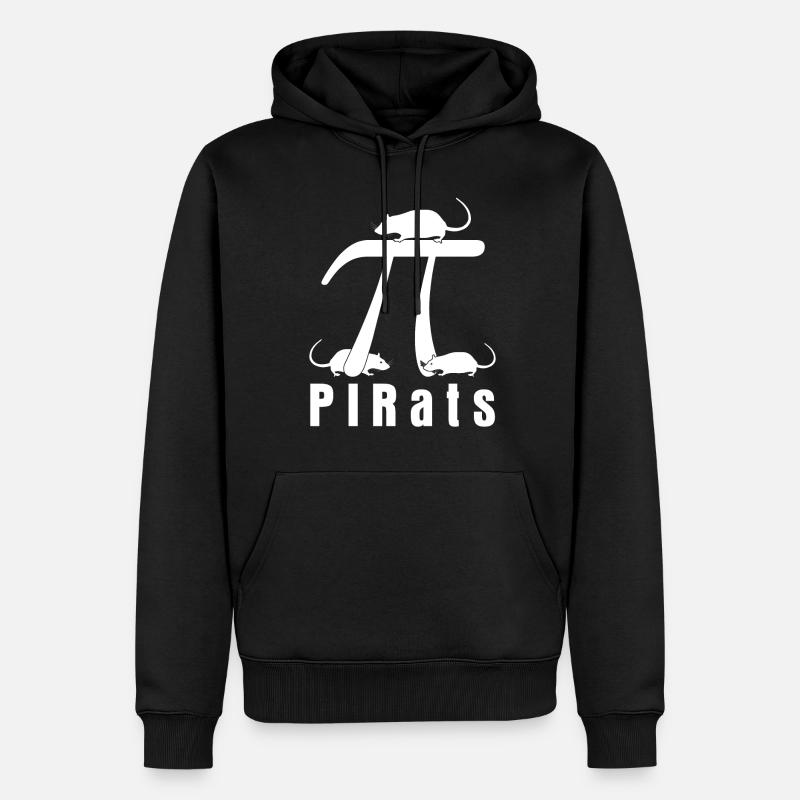 Rat Math Pi Rat - Sweat à capuche Premium bio Homme - noir