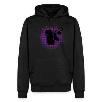 Posaune Musik Posaunist Posaunen - Männer Premium Bio Hoodie - Schwarz - Vorne - Nico (187cm)