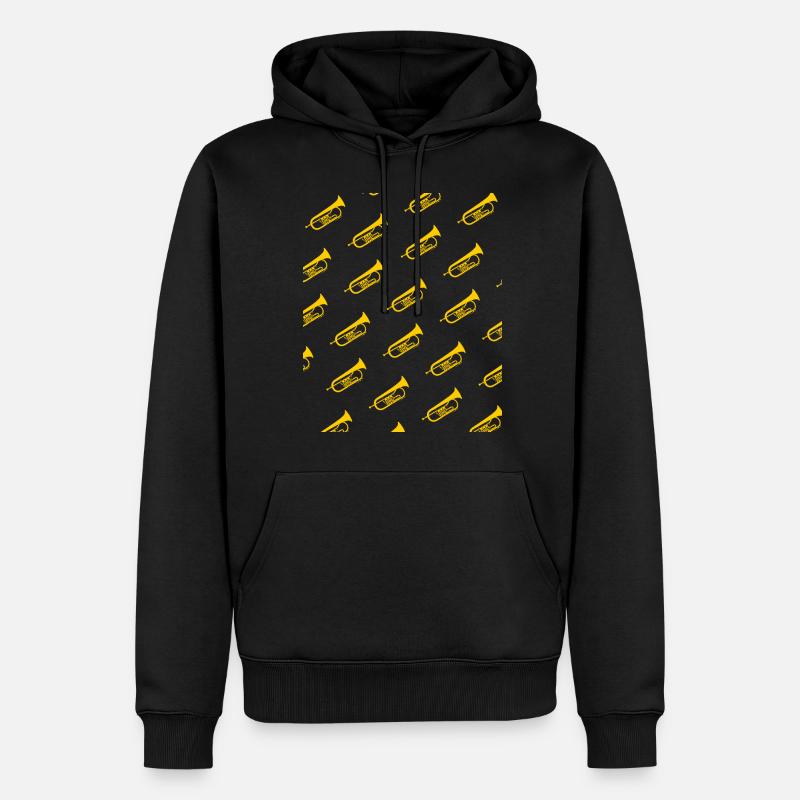 Cor d’orchestre du bugle - Sweat à capuche Premium bio Homme - noir