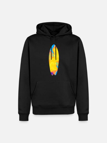 Surfeurs Surfeurs Surfeurs - Sweat à capuche Premium bio Homme - noir