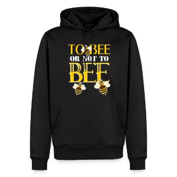 Bee Honey bees Bees Beekeepers - Men’s Premium Organic Hoodie - black - Front - Nico (187cm)