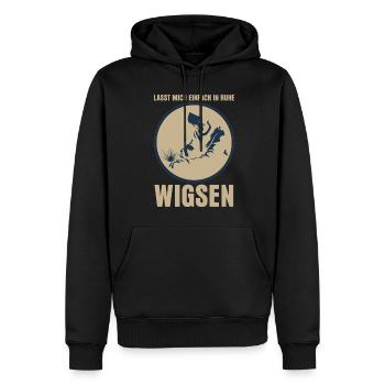 Schweißer Wigsen WIG Schweißen - Männer Premium Bio Hoodie - Schwarz - Vorne - Nico (187cm)