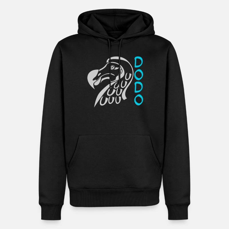 Dodo Oiseau Dodos - Sweat à capuche Premium bio Homme - noir