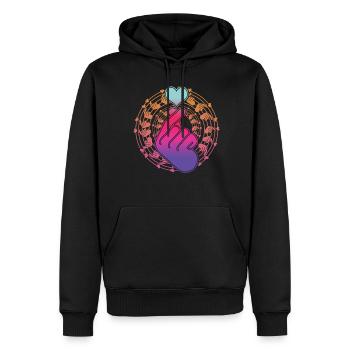 Kpop K-Pop Korean Popmusic - Männer Premium Bio Hoodie - Schwarz - Vorne - Nico (187cm)