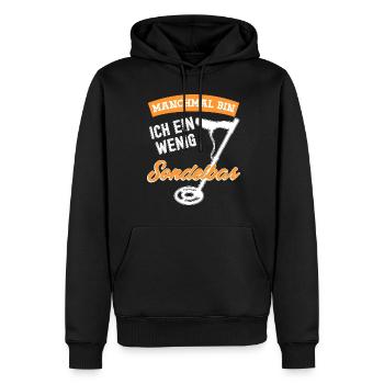 Sondeln Sondler Metalldetektor - Männer Premium Bio Hoodie - Schwarz - Vorne - Nico (187cm)