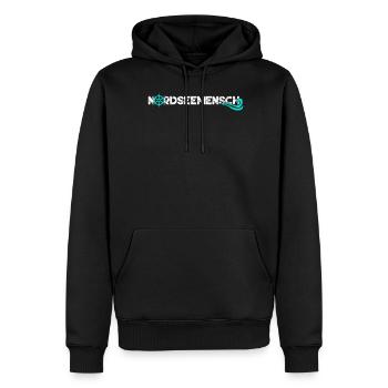 Nordsee Nordseemensch Küste Nordseeküste - Männer Premium Bio Hoodie - Schwarz - Vorne - Nico (187cm)