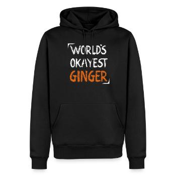 Rote Haare Rothaarig Witz Rotschopf - Männer Premium Bio Hoodie - Schwarz - Vorne - Nico (187cm)