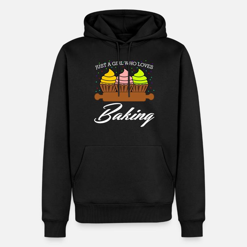 Baker Baker Baker Bakery - Sweat à capuche Premium bio Homme - noir