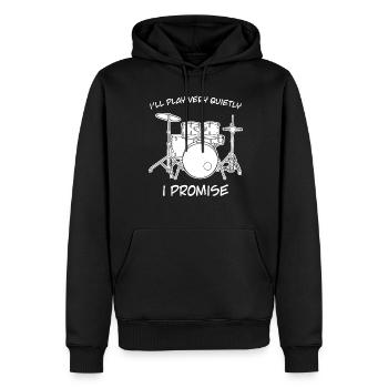 Drummer Drum Drumset Drums - Männer Premium Bio Hoodie - Schwarz - Vorne - Nico (187cm)