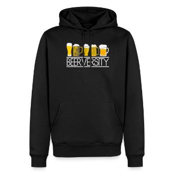 Beer Brewing Craft Beer - Men’s Premium Organic Hoodie - black - Front - Nico (187cm)