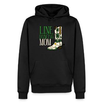 Line Dance Boot Country Music - Männer Premium Bio Hoodie - Schwarz - Vorne - Nico (187cm)