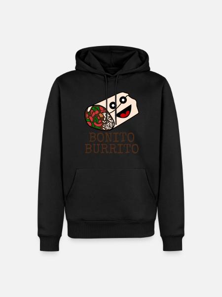 Burritos Bonito Burrito - Men’s Premium Organic Hoodie - black