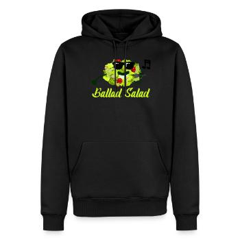 Singing Salad Salads Vegetables Vegan - Männer Premium Bio Hoodie - Schwarz - Vorne - Nico (187cm)