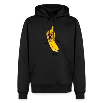 Lucha Libre Banana Luchador Wrestling - Männer Premium Bio Hoodie - Schwarz - Vorne - Nico (187cm)