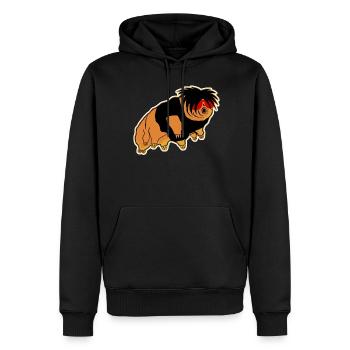 Gothique Gothique tardigrade - Sweat à capuche Premium bio Homme - noir - Devant - Nico (187cm)