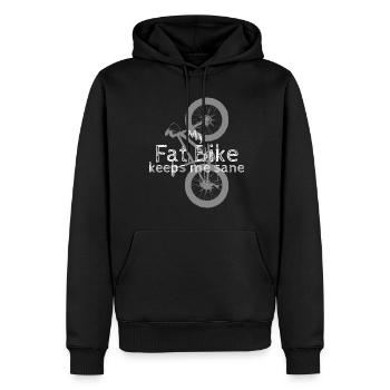 Fatbike Joke Fat Bike - Männer Premium Bio Hoodie - Schwarz - Vorne - Nico (187cm)