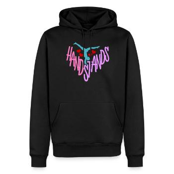 Gymnast Handstands Handstand Gymnastics - Männer Premium Bio Hoodie - Schwarz - Vorne - Nico (187cm)