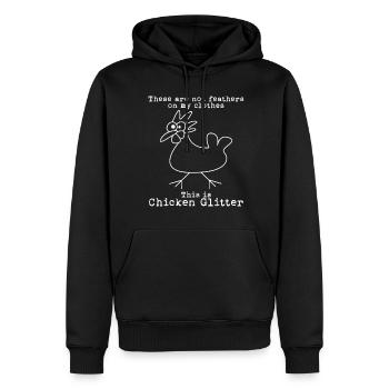 Chickens Farm Poultry Farmer Chicken - Männer Premium Bio Hoodie - Schwarz - Vorne - Nico (187cm)
