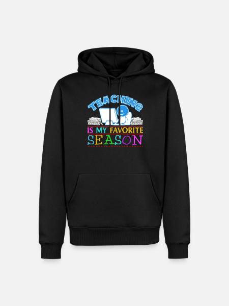 Enseignement Professeur d’école Enseignants - Sweat à capuche Premium bio Homme - noir
