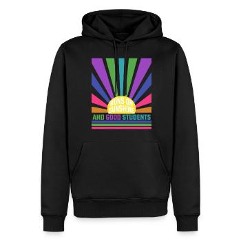 Teaching School Teacher - Männer Premium Bio Hoodie - Schwarz - Vorne - Nico (187cm)