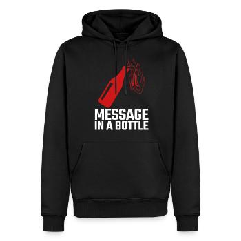 Punk Tolerance Antifascism Respect - Männer Premium Bio Hoodie - Schwarz - Vorne - Nico (187cm)