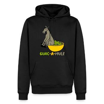 Mule Guacamole Tortilla Chips Avocado - Männer Premium Bio Hoodie - Schwarz - Vorne - Nico (187cm)