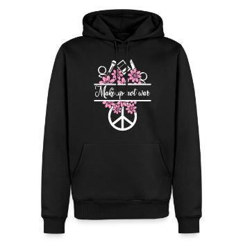 Face Mask Skin Care Sunscreen Serum - Männer Premium Bio Hoodie - Schwarz - Vorne - Nico (187cm)