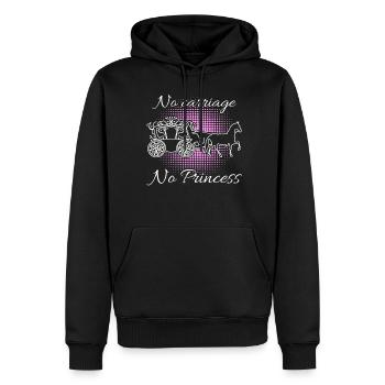 Coachman Horses Coachmen Horse Carriage - Men’s Premium Organic Hoodie - black - Front - Nico (187cm)